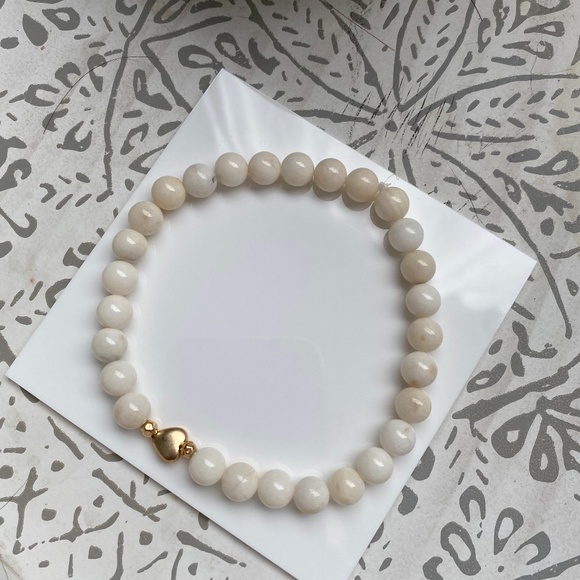 Ivory pearl bracelet - Picture 7 of 9